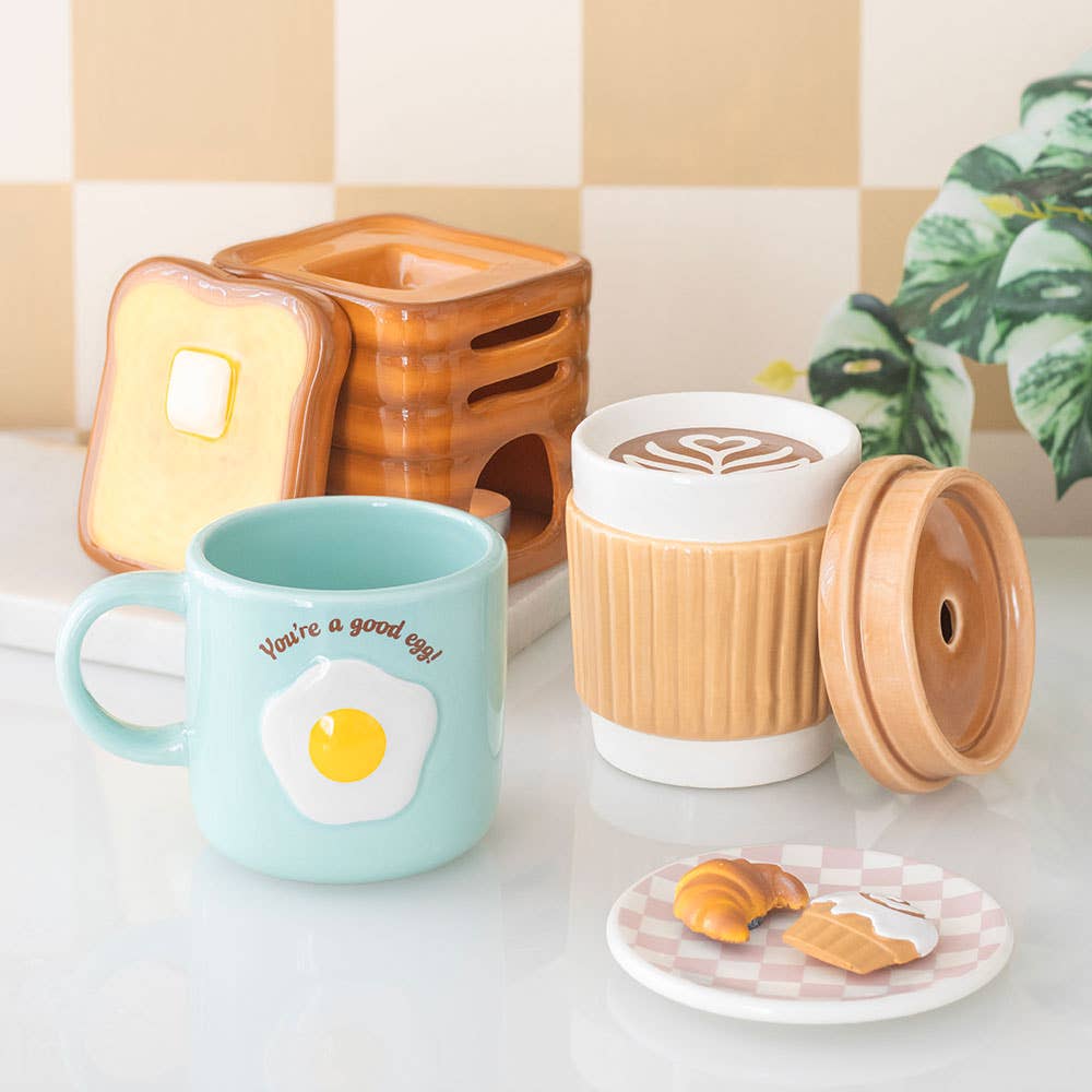 Toast Stack — brûleur d'huile et chauffe-cire