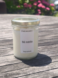 Bougie coulée matcha