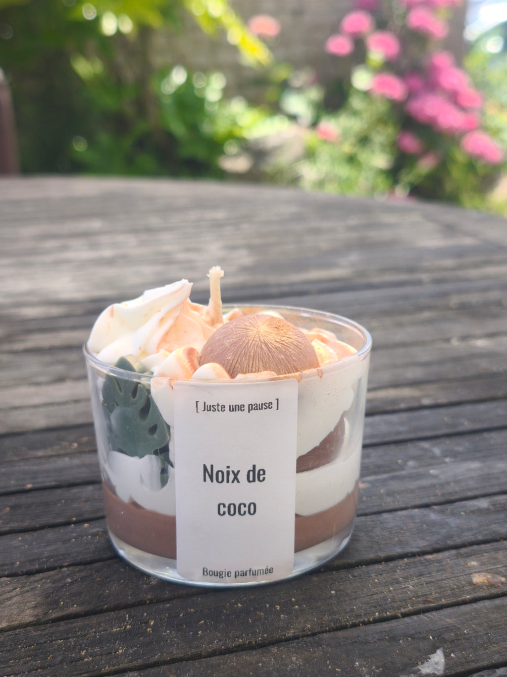 La Bougie Chantilly "Douceur Exotique" – Noix de Coco