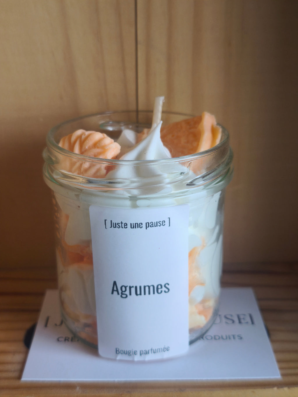 Bougie chantilly Agrumes