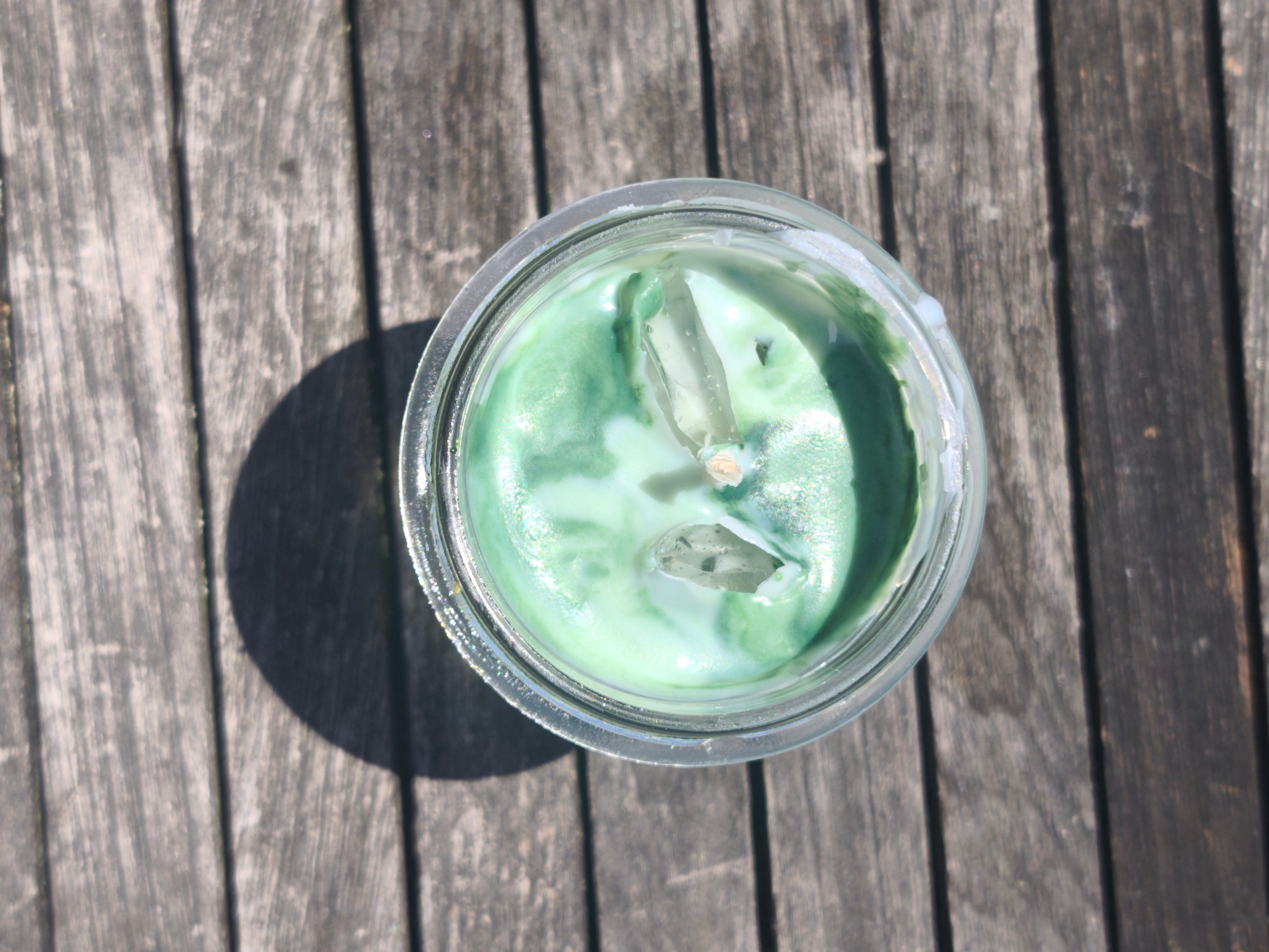 Bougie boisson thé glacé matcha