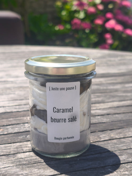 Bougie chantilly caramel beurre salé